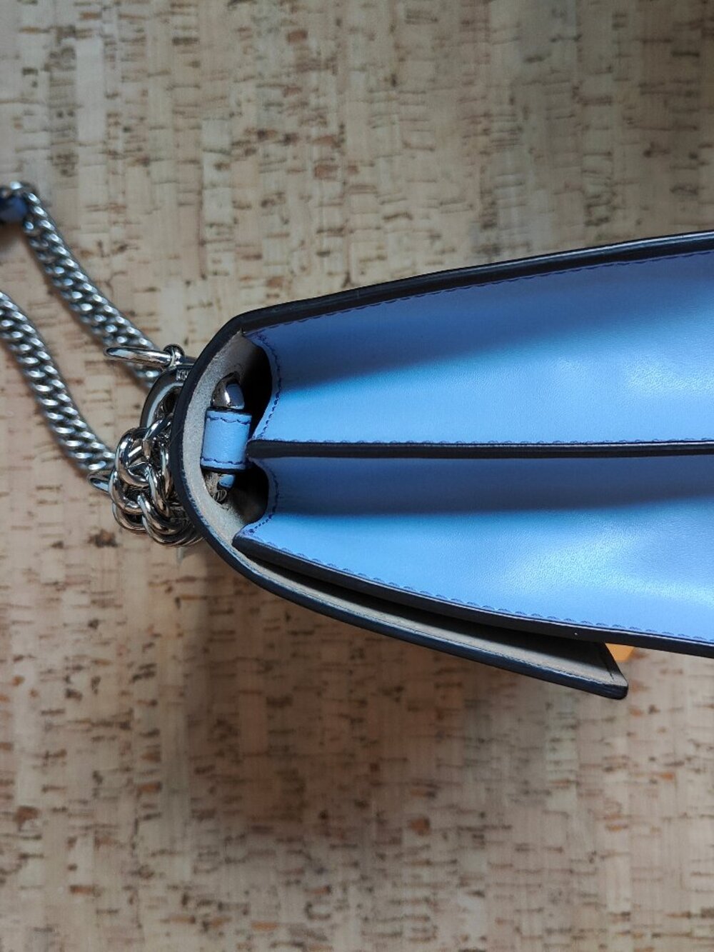 Fendi Kan I light blue shoulder purse - Picture 11 of 14